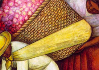 El cargador de flores de Diego Rivera