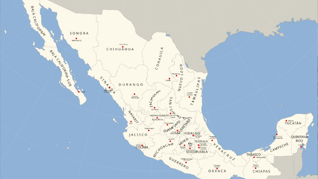 Mapa de Mexico