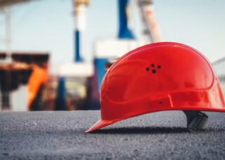 Casco de trabajador